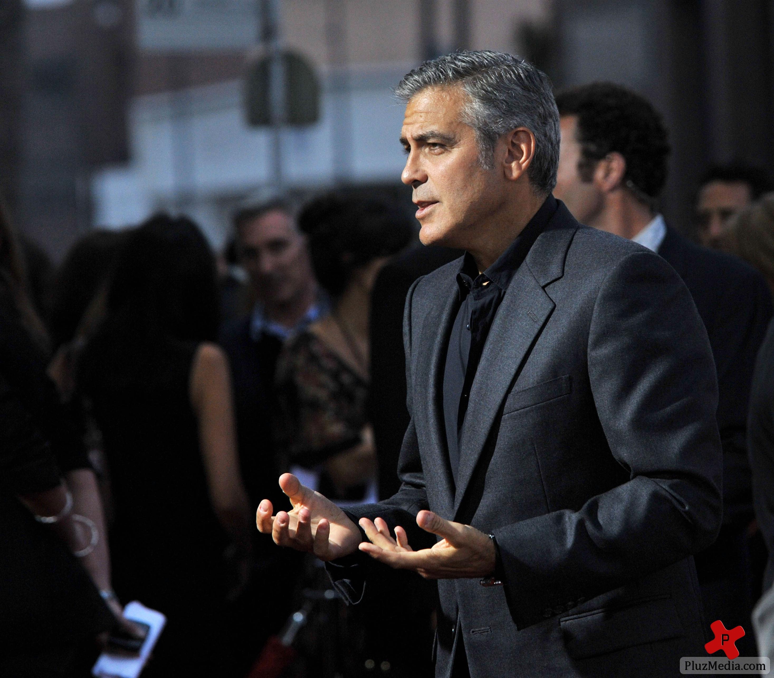 George Clooney at Premiere of The Ides Of March held at the Academy theatre - Arrivals | Picture 88513